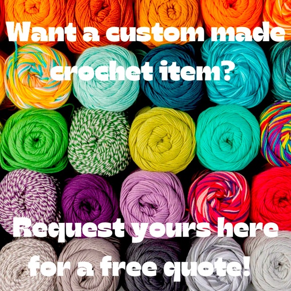 Request A Crochet Plushie, Ornament, or Decor Item Here! - Picture 1 of 13